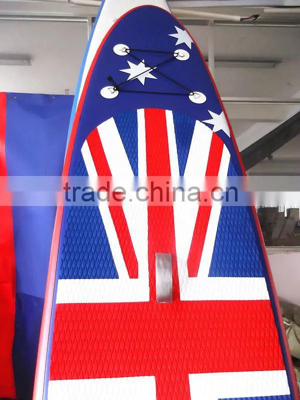9'6" inflatable SUP stand up paddle board from China factory