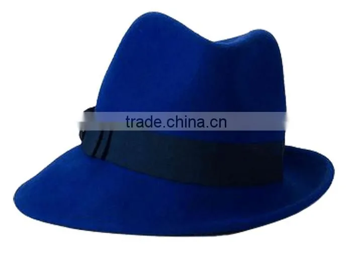 Fashionable Wool Felt Trilby Hat