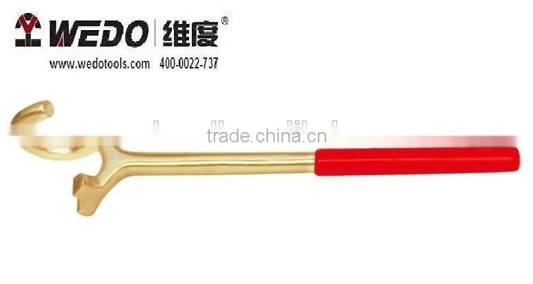 Valve Spanner Aluminium Bronze/Beryllium Copper (non sparking tools) High-quality WEDO TOOLS