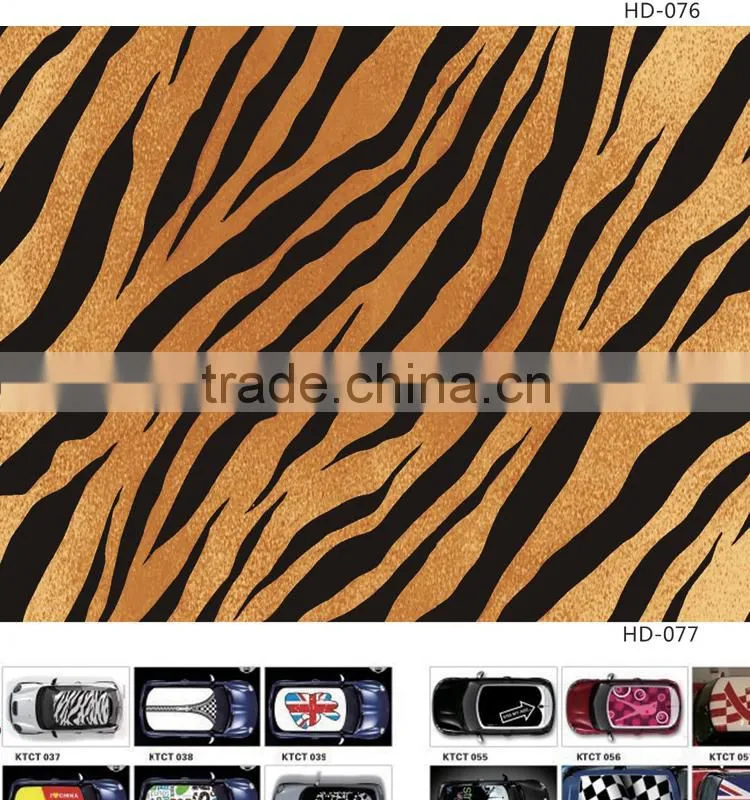 HD-073 Air Bubble Free Durable Car Body Sticker Bomb Camouflage Vinyl