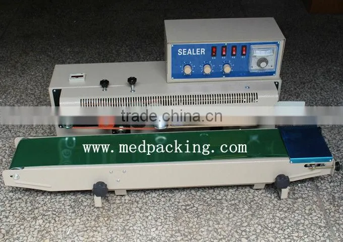 (With counter) FRD-1000-I colored sealing machine continuous sealing machine automatic sealing machine p