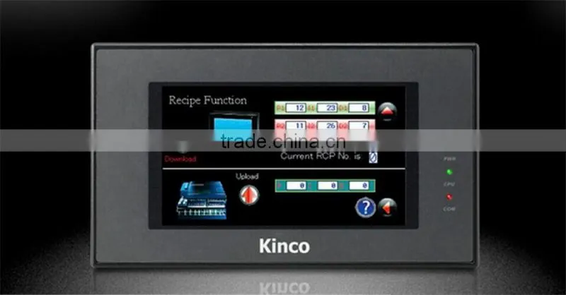 Hot selling cheap kinco 4.3 inch touch screen hmi MT4220TE