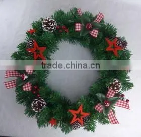 wholesale Decorated Pine needle Artificial Christmas Garland