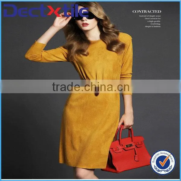 Suede dyed leather fabric suede blazers fabric for clothing materials/home textile/shoes