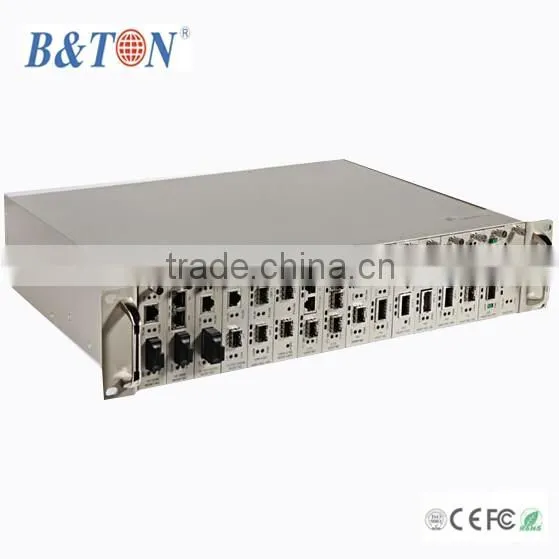 Manageable 10/100M SM Fiber Media Converter,SFP Media Converter