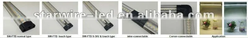 Led bar table light 3528 72leds