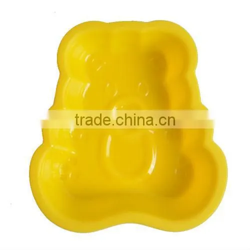 Silicone bear cake mould bakeware/kitchenware