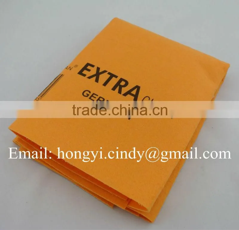 Logo printed orange super absorbent nonwoven floor wipes (nonwoven, viscose & polyester)