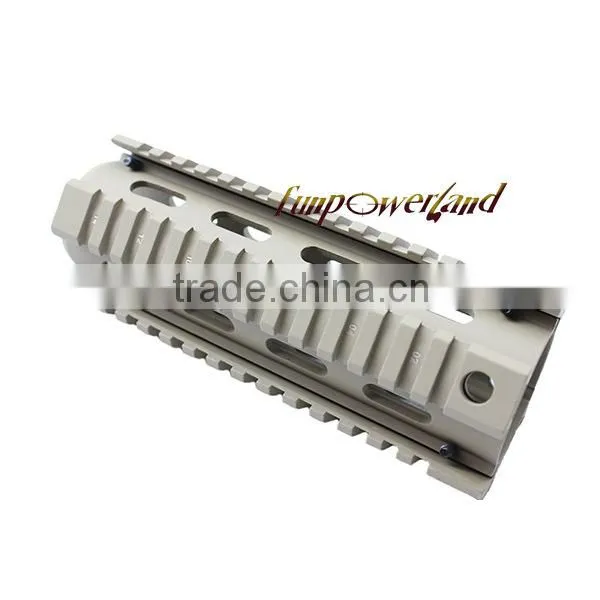 Funpowerland Generalism RIS Handguard 6.7 " Earth Tan Color Quad Rail System
