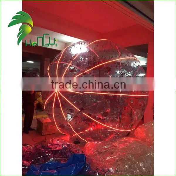 New Design Colorful Inflatable Led Light Balloon / Giant Inflatable Lighting Balloon For Party Decoration