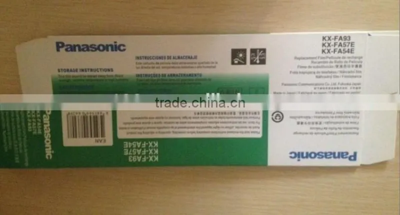 Compatible Panasonic fax film KX-FA57E KX-FA93 KX-FA52 KX-FA54E KX-FA57