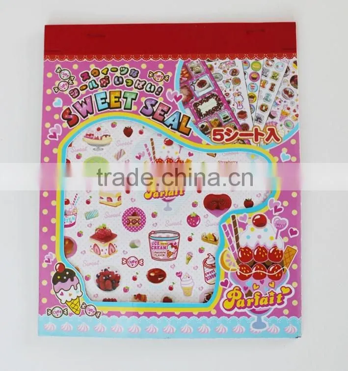 2015 popular Custom sticker paper,glow in the dark sticker paper custom