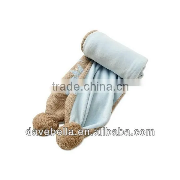 DB267 dave bella autumn winter cotton wool baby scarf infant scarf