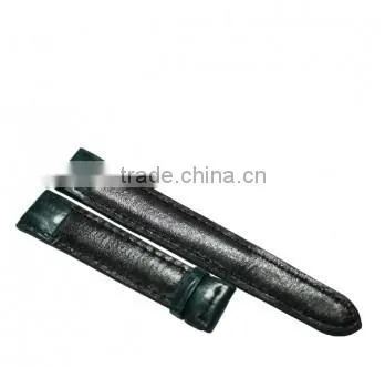 Crocodile leather watchband SCRWC-009