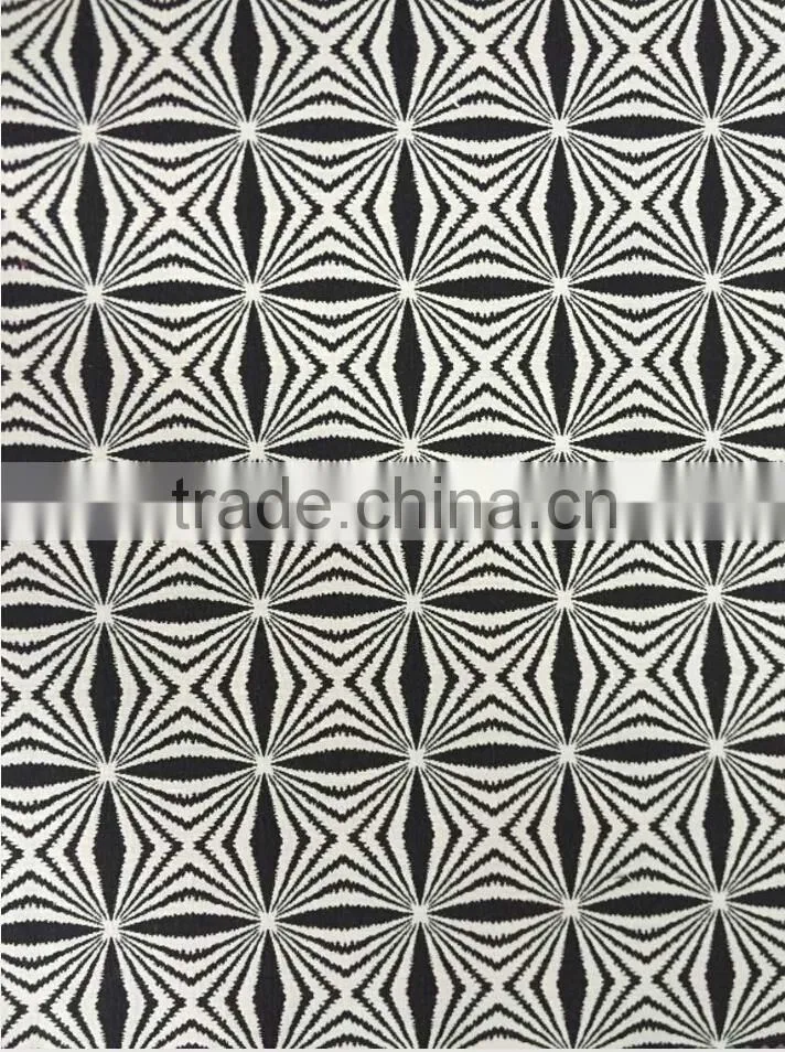 69%polyester 28%cotton 3%spandex woven Jacquard for dess, trousers, coat or home textile