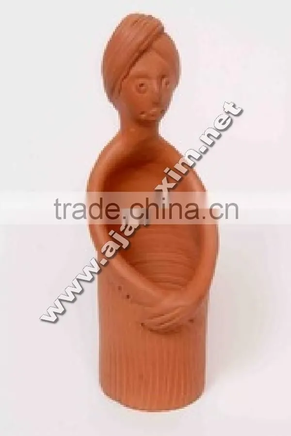 Clay Man Pen Stand