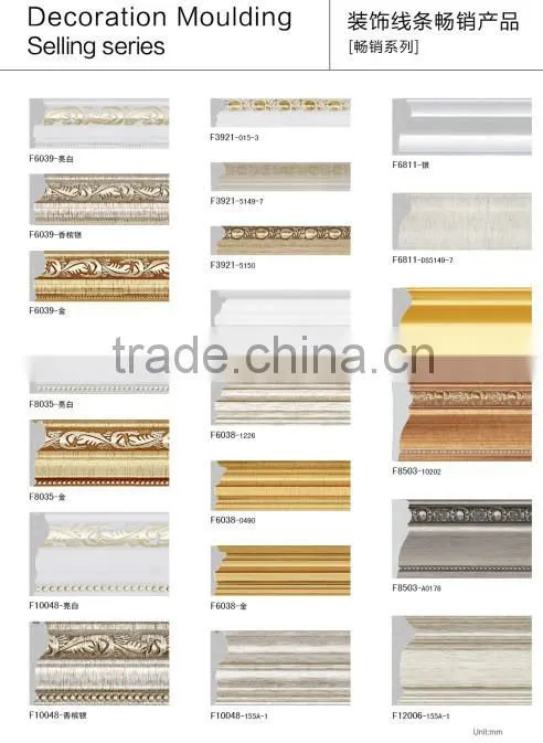 Chinese Manufacturer's Price For YinQiao Home Ps Decoration Moulding