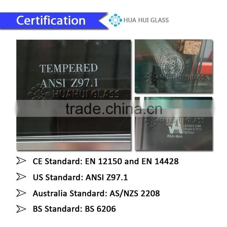 commercial building facade glass window insulated glass with CE, ISO, CCC, ANSI certification