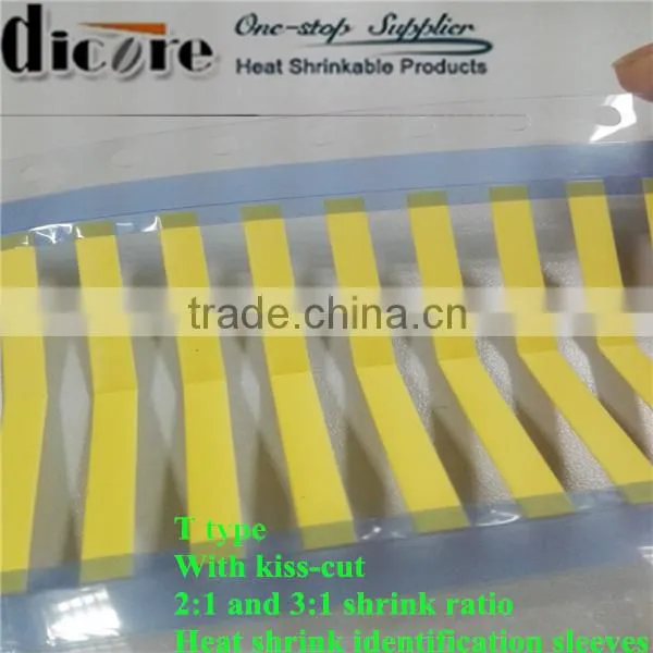 Dicore marine heat shrink tubing /heat shrink identification tubing