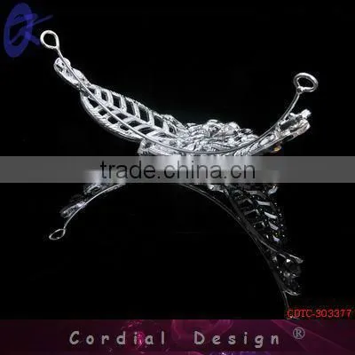Fashion Butterfly Tiara Crown For Pageant