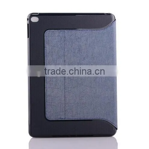 chinese wholesaler pu leather case for ipad air 2 16gb, tpu leather case for ipad 6
