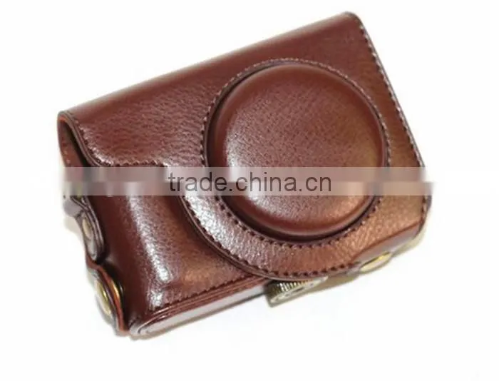 Alibaba newest camera protector leather Camera Bag in Dongguan