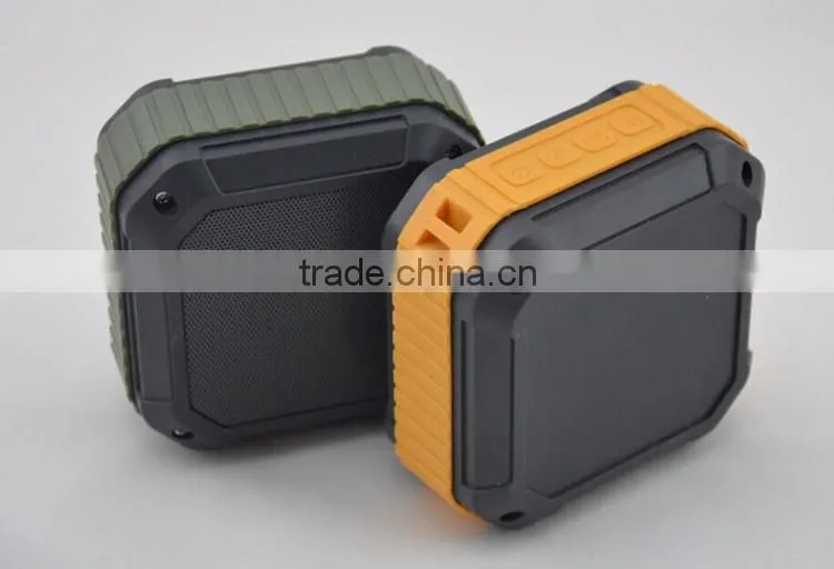 Wireless bluetooth portable active speaker with rechargeable battery