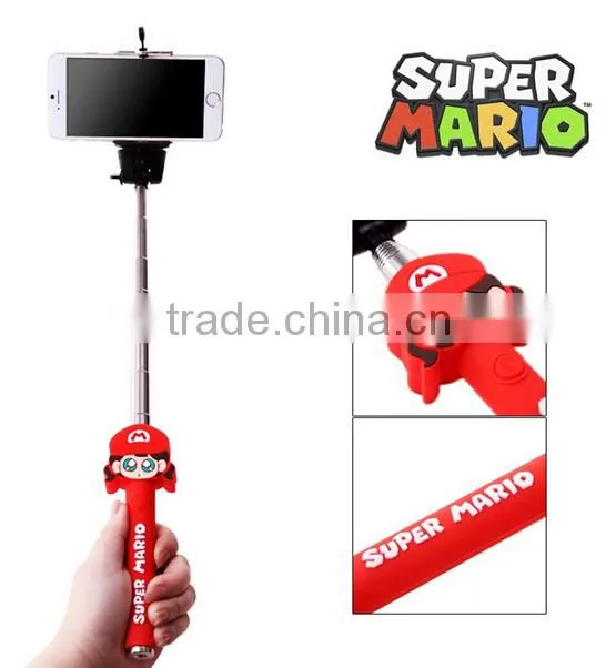 Factory Wholesale Hello Kitty Baymax Micky Selfile Stick No Bluetooth No Battery