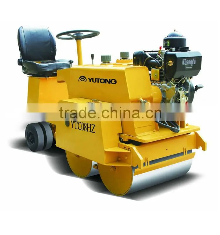 Hydraulic vibratory road roller