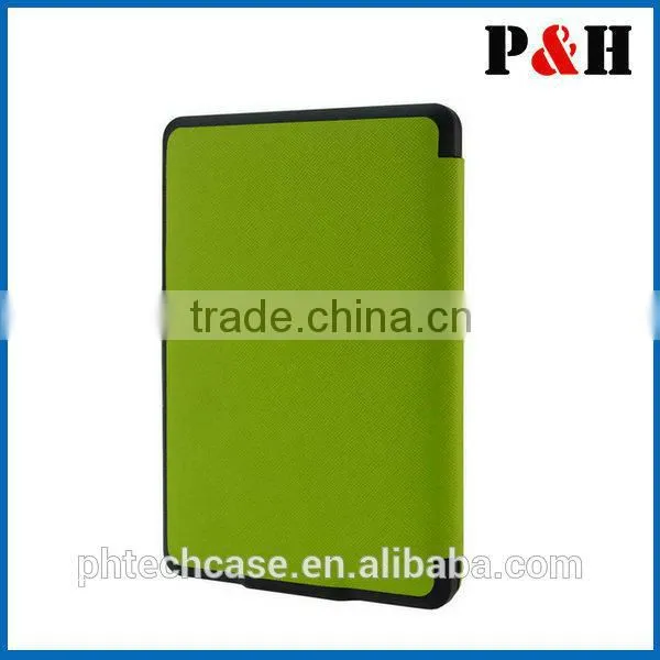 2014 amazon kindle paperwhite case , original kindle paperwhite cover leather case