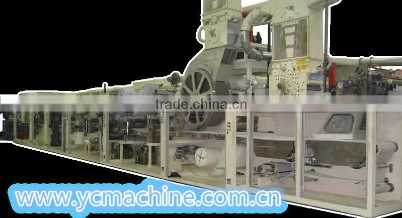 stable high speed under pad production line (CD150-FC)