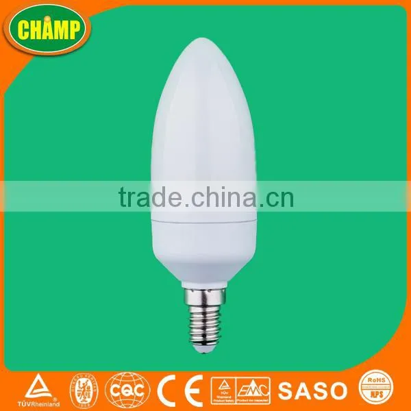 T3 9W e27 candle light bulb