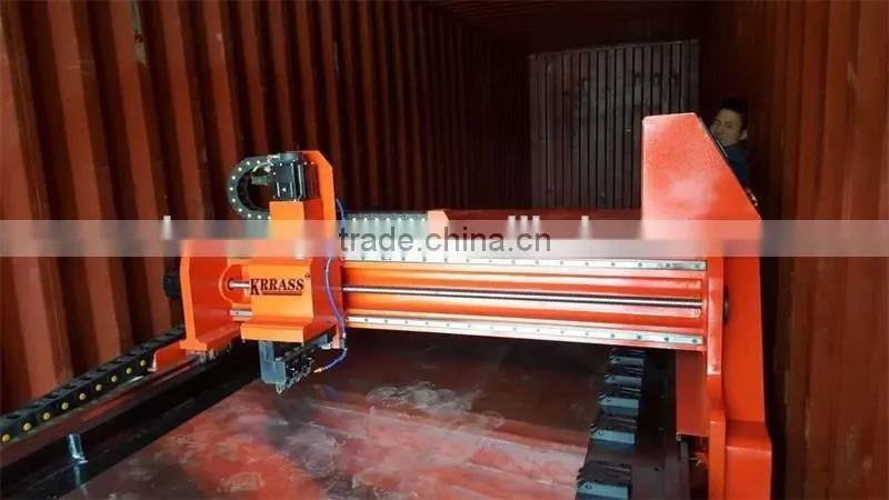 KRRASS good quality metal sheet cutting machine 4000mm length cnc v grooving machine
