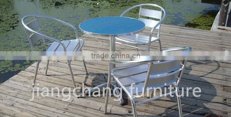 Bistro Aluminum Table And Chairs For Garden Patio And Lawn