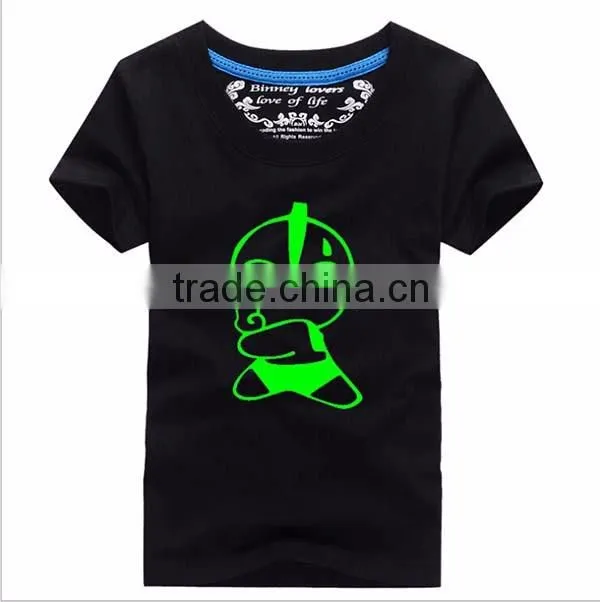 Wholesale Factoy Custom Shiny t shirt men