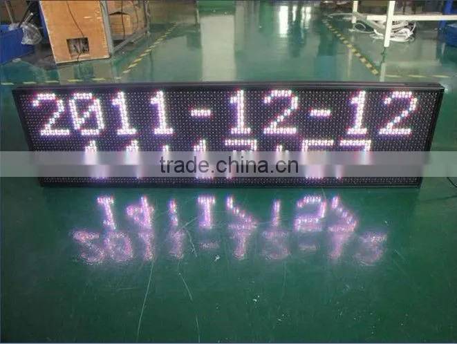 waterproof consistant quality high brightness cheap price Best Sell led moving message display sign