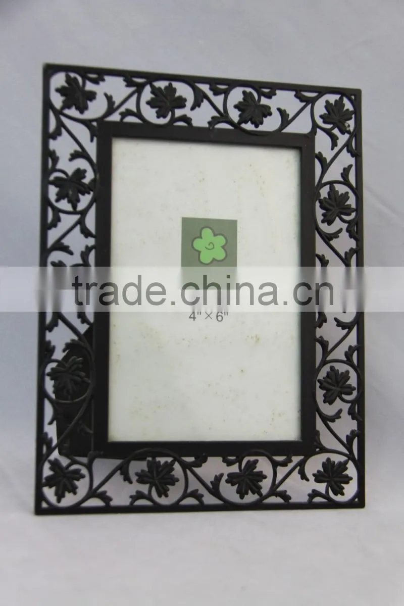 4"*6" flower carving wedding favor photo frame