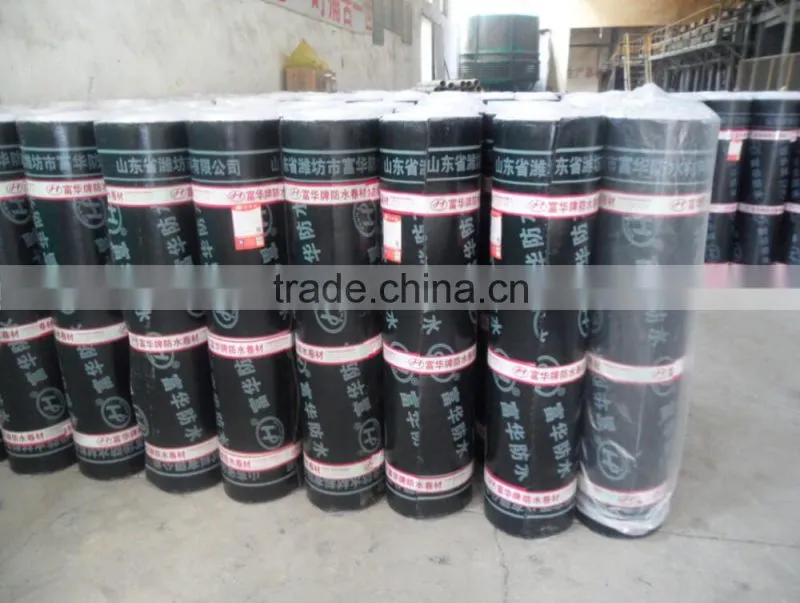 Torch-applied SBS 3mm Membrane,Rubber Roll Roofing Material