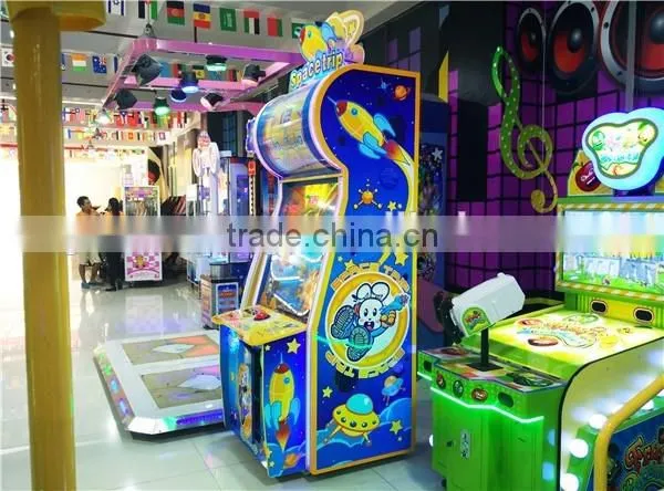 High quality Space trip redemption machine video game machines/ automatic vending machine for hot sale