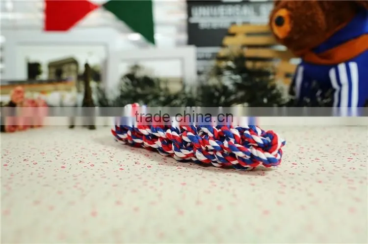 Strip hemp flowers pet chew toy