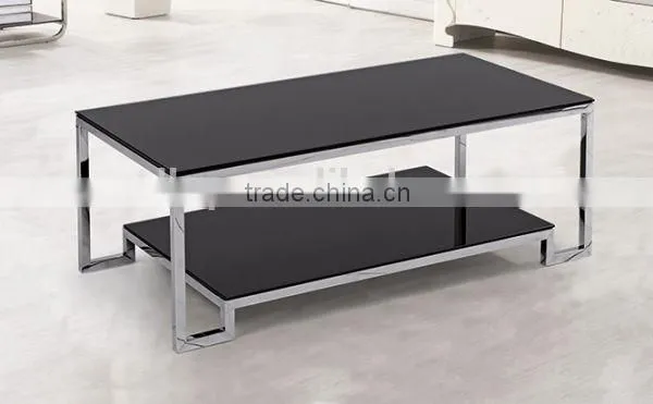 china new design glass coffee table high gloss PT-T016
