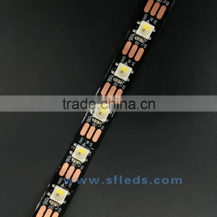 Integrated sk6812rgbw programmable addressble rgbw led pixel tape strip