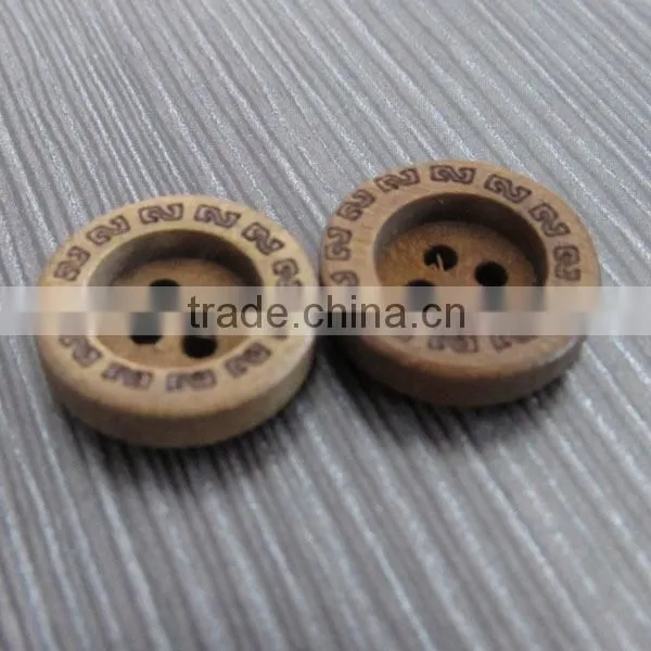 natural wooden button for Shirt