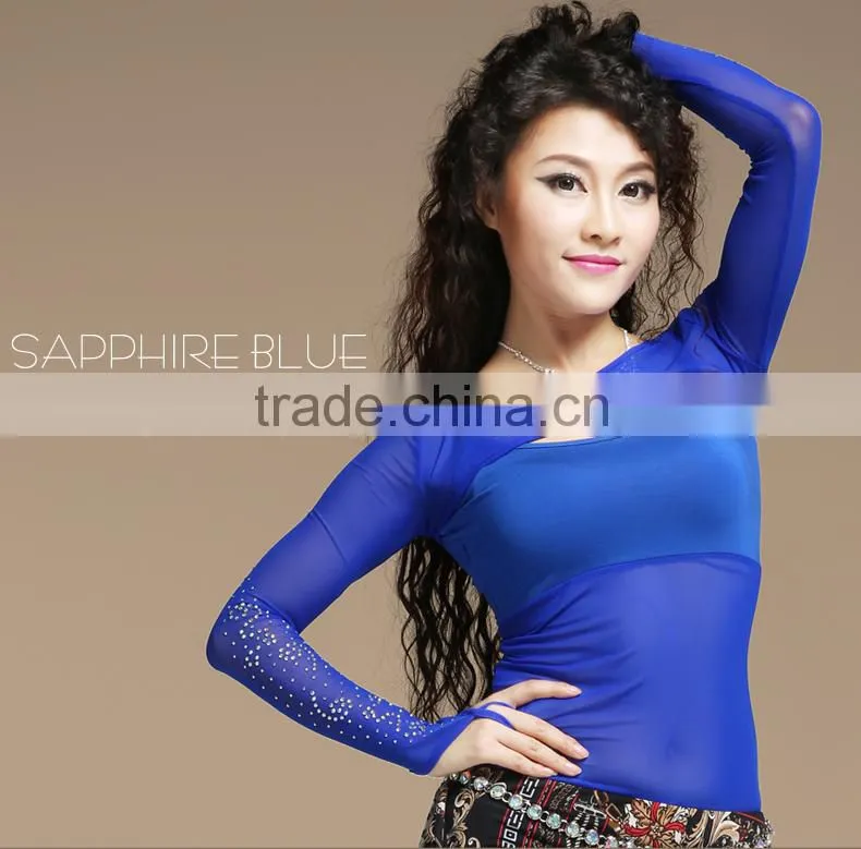 Special Sexy Spandex Mesh Belly Dance Bolero Capelet