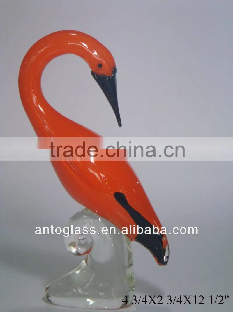 decorative glass birds