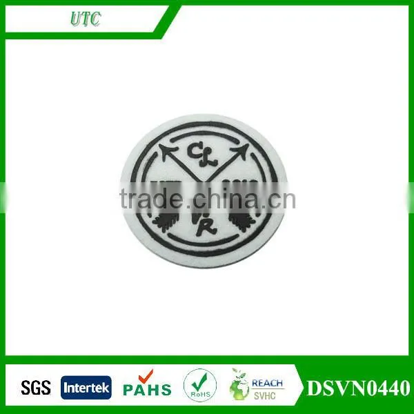 customized newest satin woven label for clothing