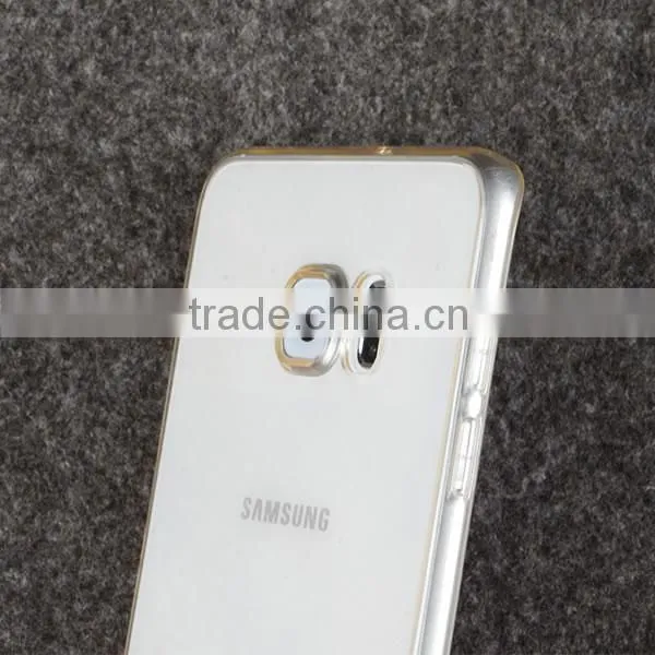C&T Slim Fit Soft Flexible Extremely Thin TPU Clear Case Cover for Samsung Galaxy S6 Edge Plus