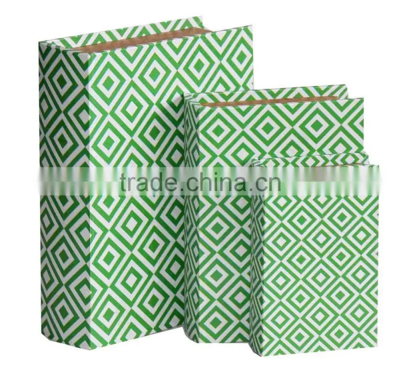 decorative book style box