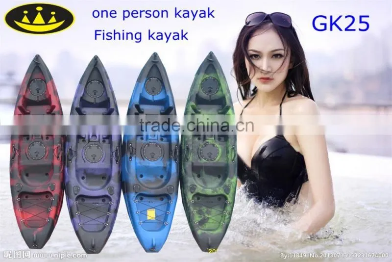 single sit on kayak,plastic kayak ,fishing kayak