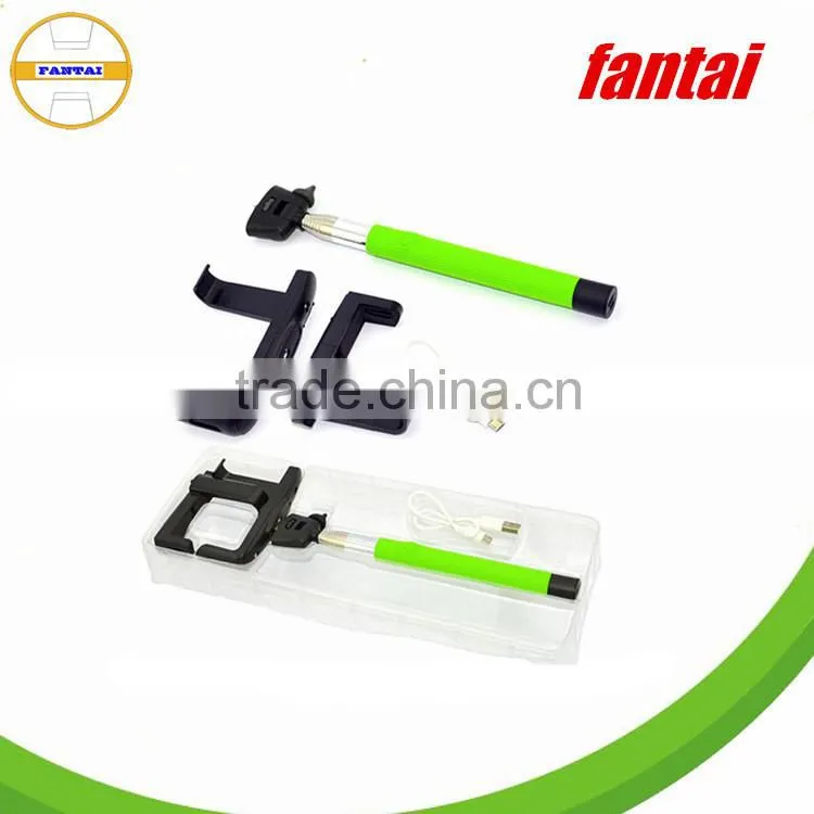 ball head handheld camera monopod, cell-phone monopod,telesin professional bluetooth monopod